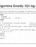 Algoritma Greedy Adalah